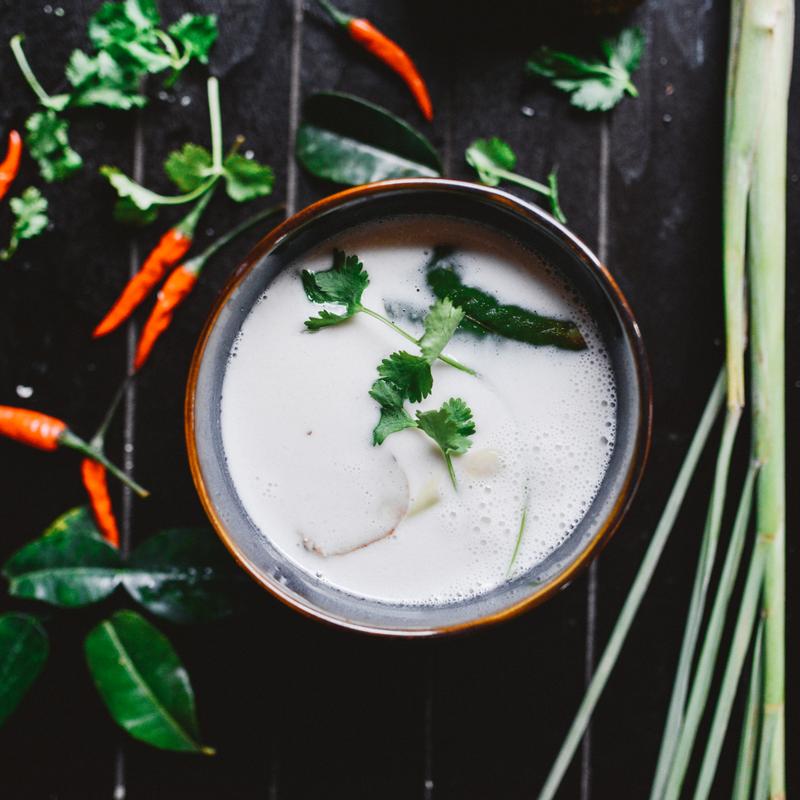 Tom Kha (Thai Coconut Milk Soup) (GF)