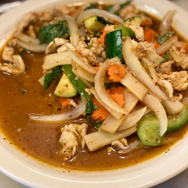 Spicy Old Man "Pad Kra Pao"