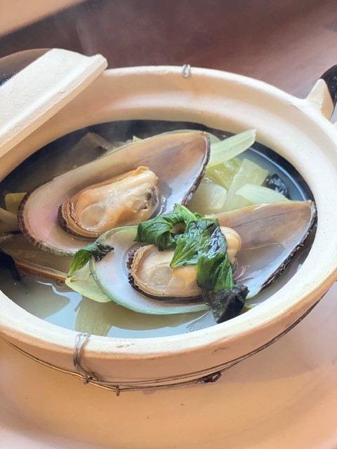 Steamed Mussels